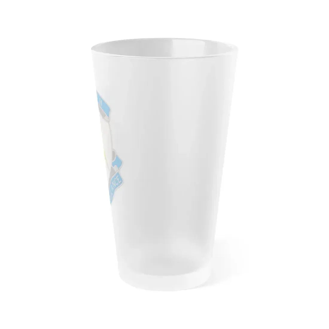 142nd Battlefield Surveillance Brigade 2 (U.S. Army) Frosted Pint Glass 16oz - Go Mug Yourself