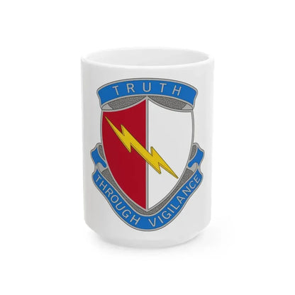 142nd Battlefield Surveillance Brigade 2 (U.S. Army) White Coffee Mug 15oz - Go Mug Yourself