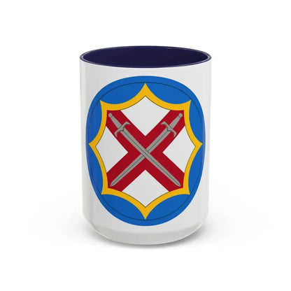 142nd Battlefield Surveillance Brigade (U.S. Army) Accent Coffee Mug 15oz Navy - Go Mug Yourself