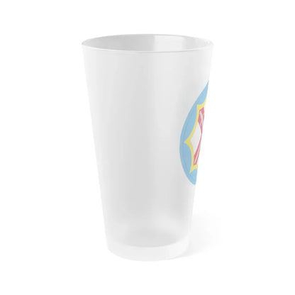 142nd Battlefield Surveillance Brigade (U.S. Army) Frosted Pint Glass 16oz - Go Mug Yourself