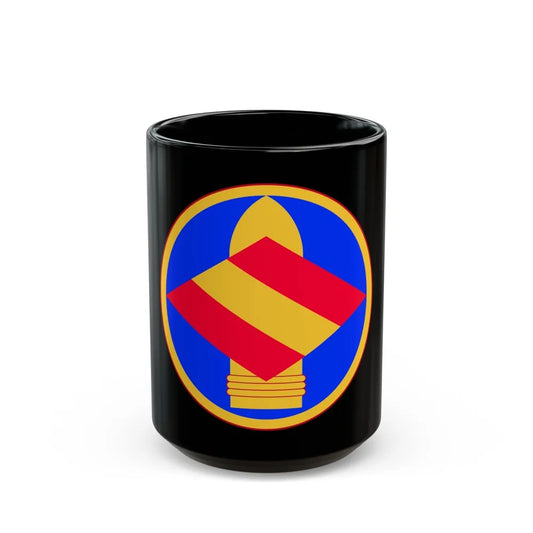 142nd Field Artillery Brigade (U.S. Army) Black Coffee Mug-15oz-Go Mug Yourself