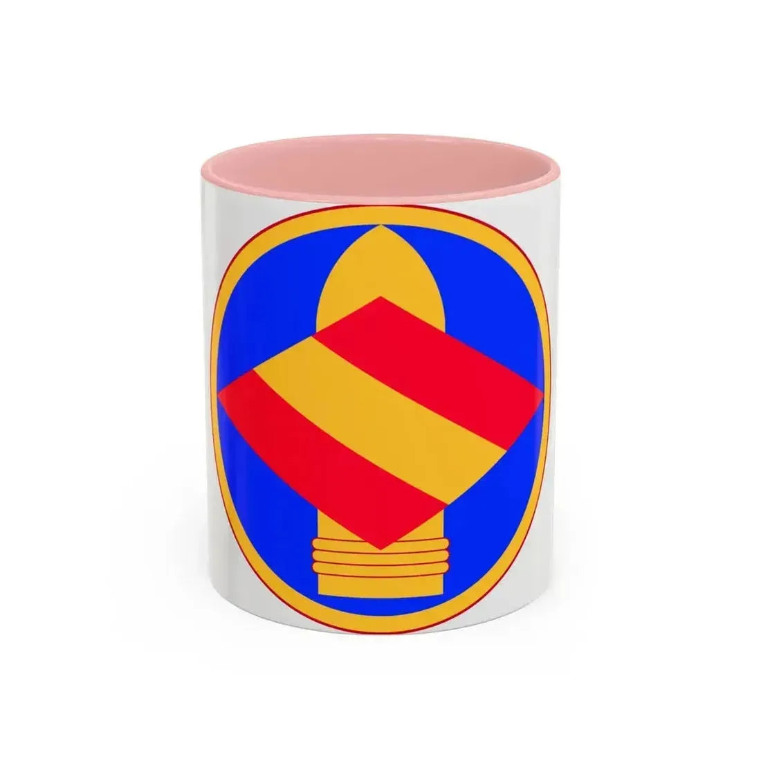 142nd Field Artillery Brigade (U.S. Army) Accent Coffee Mug 11oz Pink - Go Mug Yourself