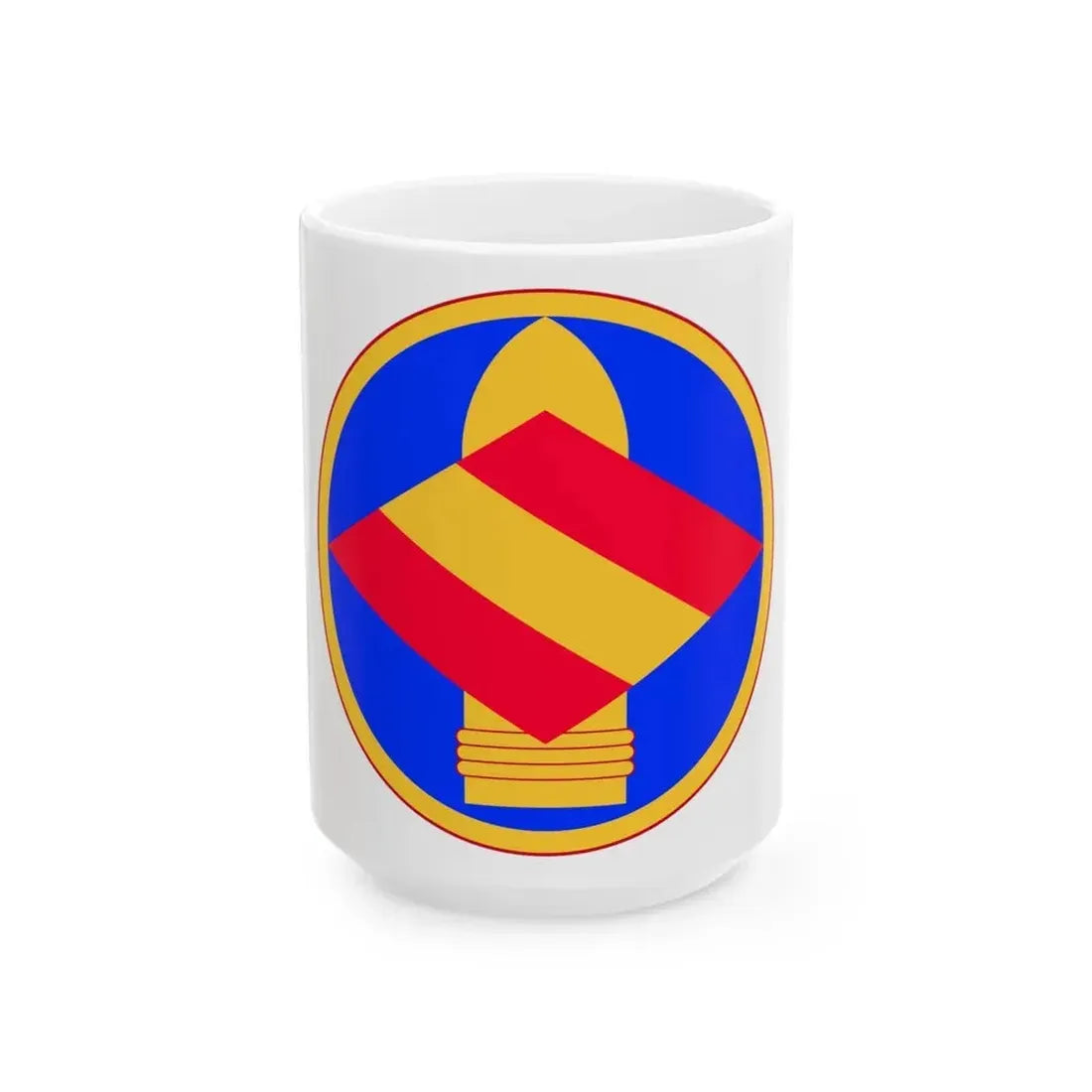 142nd Field Artillery Brigade (U.S. Army) White Coffee Mug 15oz - Go Mug Yourself