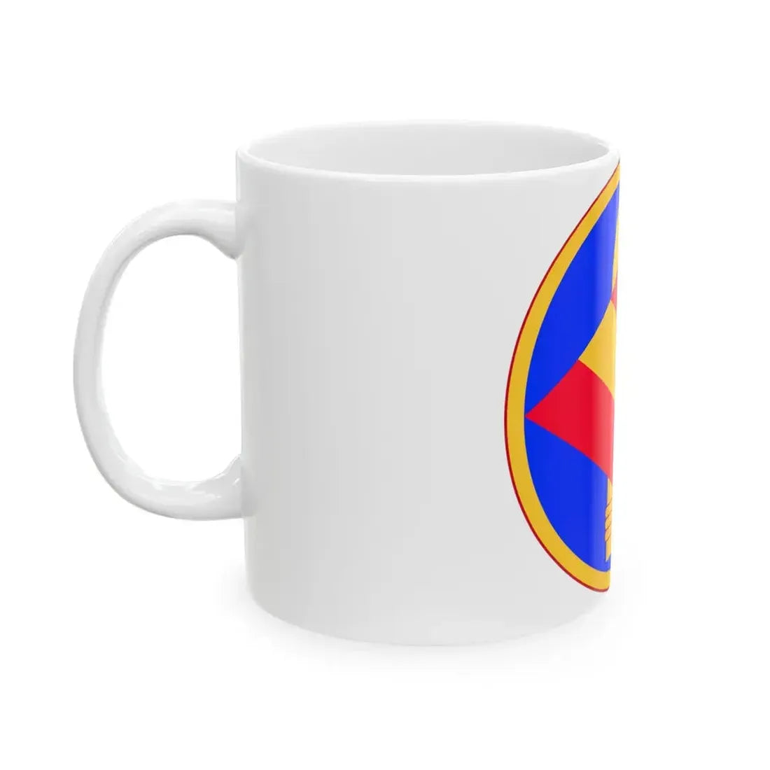 142nd Field Artillery Brigade (U.S. Army) White Coffee Mug - Go Mug Yourself