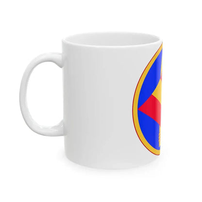 142nd Field Artillery Brigade (U.S. Army) White Coffee Mug - Go Mug Yourself