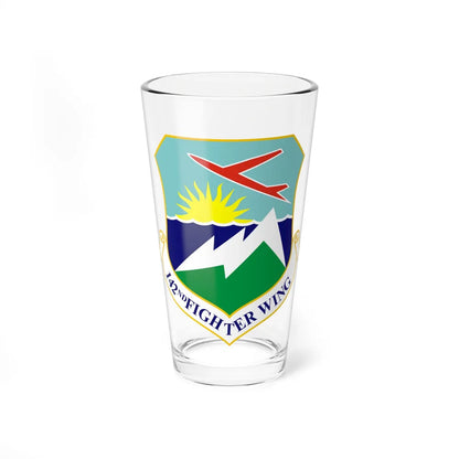 142nd Fighter Wing (U.S. Air Force) Pint Glass 16oz-16oz-Go Mug Yourself