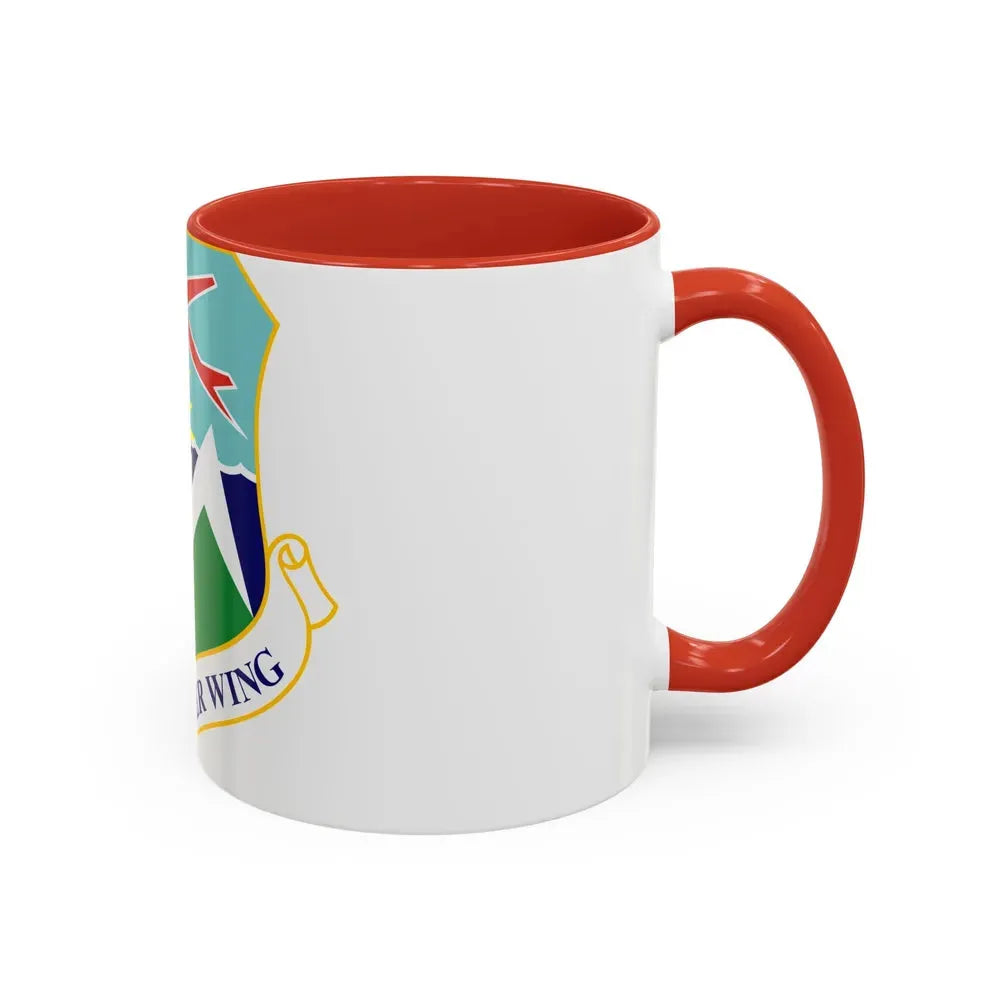 142nd Fighter Wing (U.S. Air Force) Accent Coffee Mug - Go Mug Yourself
