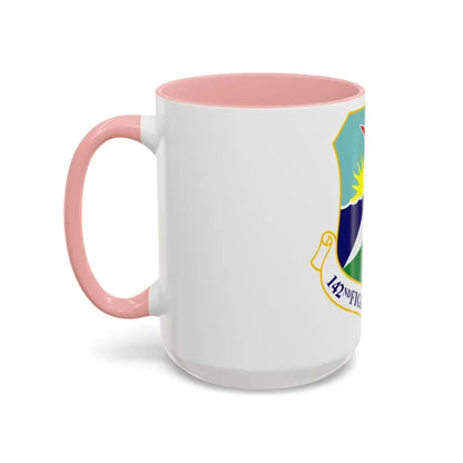 142nd Fighter Wing (U.S. Air Force) Accent Coffee Mug - Go Mug Yourself
