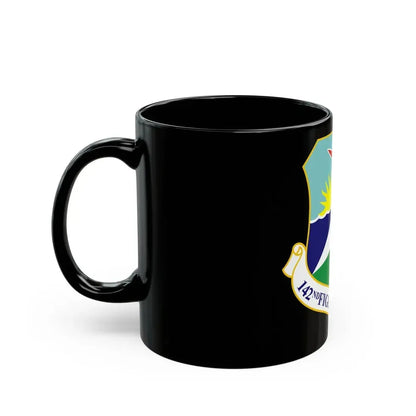 142nd Fighter Wing (U.S. Air Force) Black Coffee Mug - Go Mug Yourself