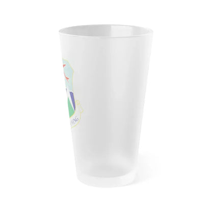 142nd Fighter Wing (U.S. Air Force) Frosted Pint Glass 16oz - Go Mug Yourself