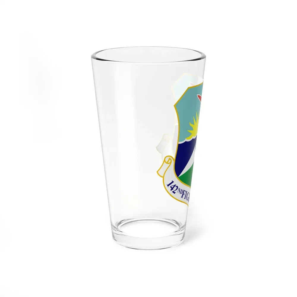 142nd Fighter Wing (U.S. Air Force) Pint Glass 16oz - Go Mug Yourself