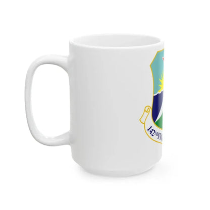 142nd Fighter Wing (U.S. Air Force) White Coffee Mug - Go Mug Yourself