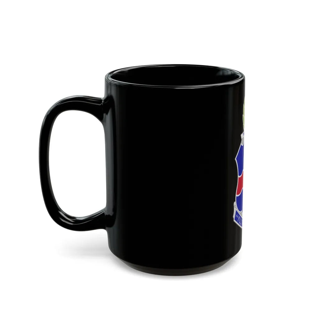 142nd Infantry Regiment (U.S. Army) Black Coffee Mug-Go Mug Yourself