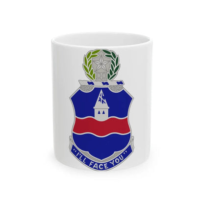 142nd Infantry Regiment (U.S. Army) White Coffee Mug-11oz-Go Mug Yourself