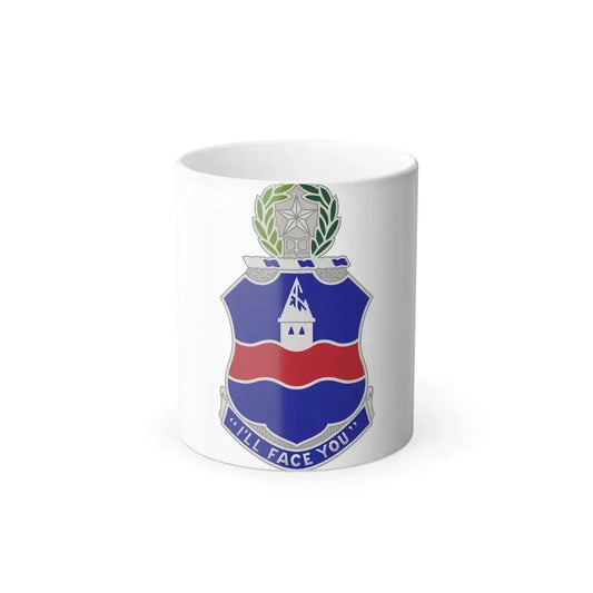 142nd Infantry Regiment (U.S. Army) Color Changing Coffee Mug 11oz - Go Mug Yourself