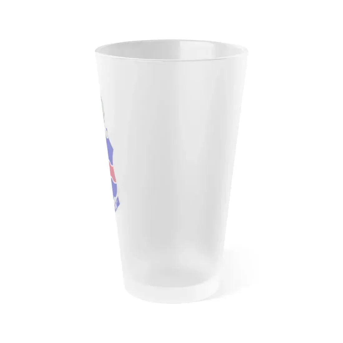 142nd Infantry Regiment (U.S. Army) Frosted Pint Glass 16oz - Go Mug Yourself