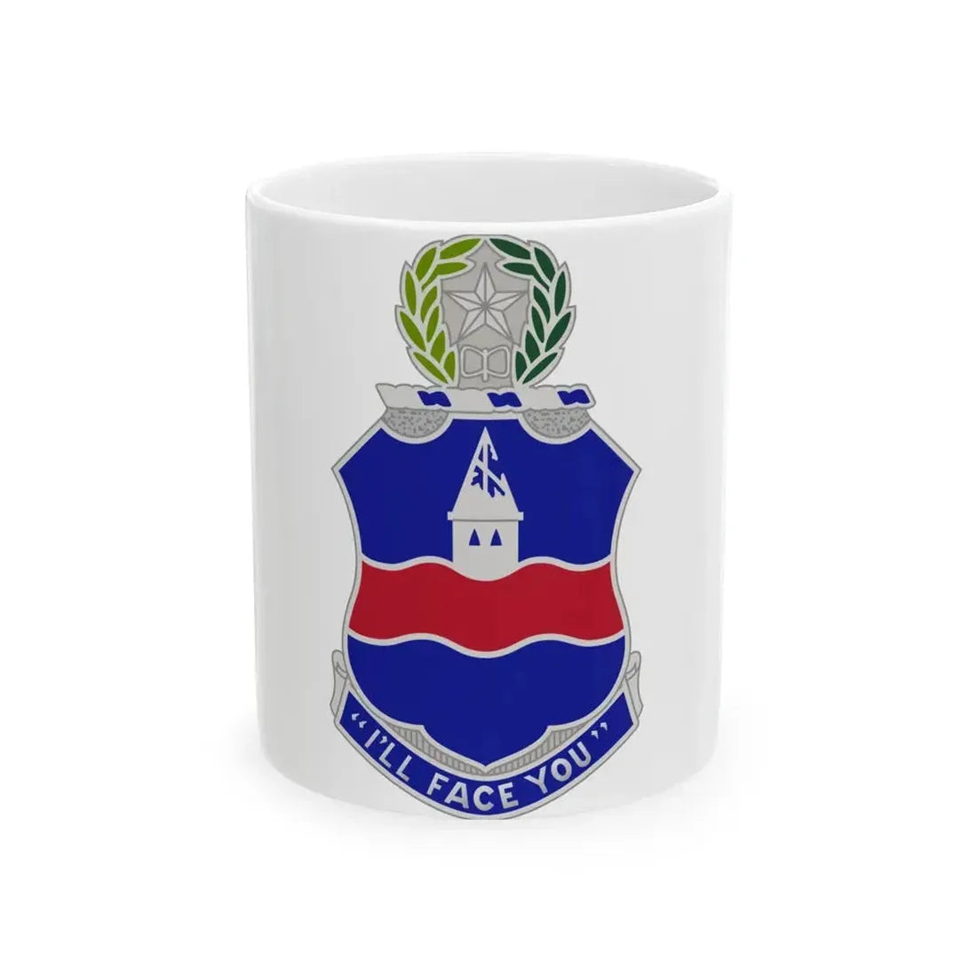 142nd Infantry Regiment (U.S. Army) White Coffee Mug 11oz - Go Mug Yourself