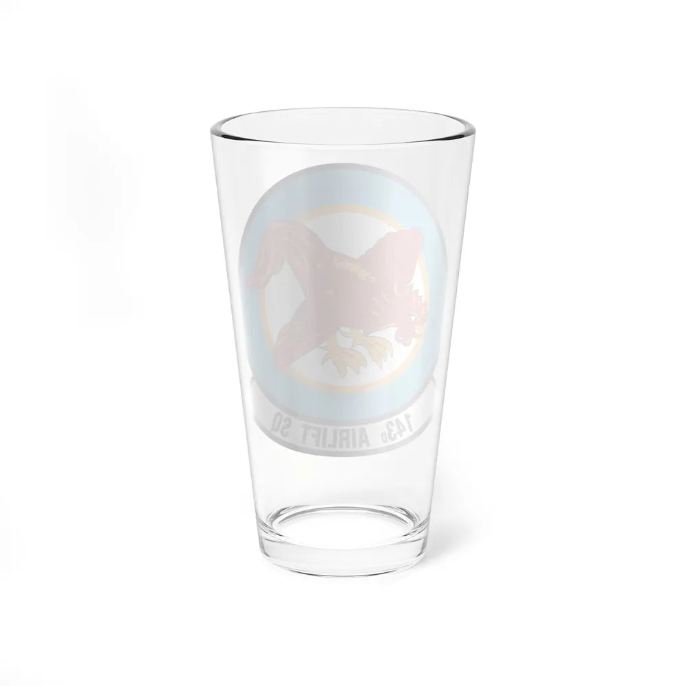 143 Airlift Squadron (U.S. Air Force) Pint Glass 16oz-Go Mug Yourself