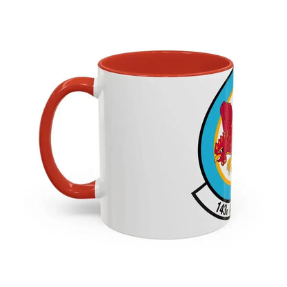 143 Airlift Squadron (U.S. Air Force) Accent Coffee Mug - Go Mug Yourself
