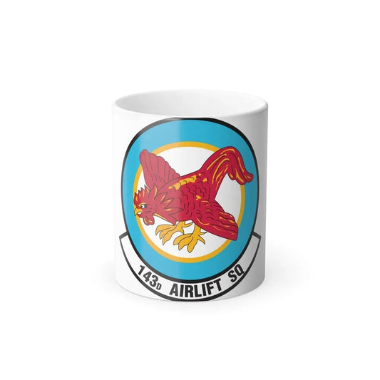 143 Airlift Squadron (U.S. Air Force) Color Changing Coffee Mug 11oz - Go Mug Yourself