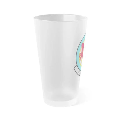 143 Airlift Squadron (U.S. Air Force) Frosted Pint Glass 16oz - Go Mug Yourself