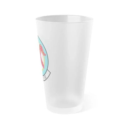143 Airlift Squadron (U.S. Air Force) Frosted Pint Glass 16oz - Go Mug Yourself
