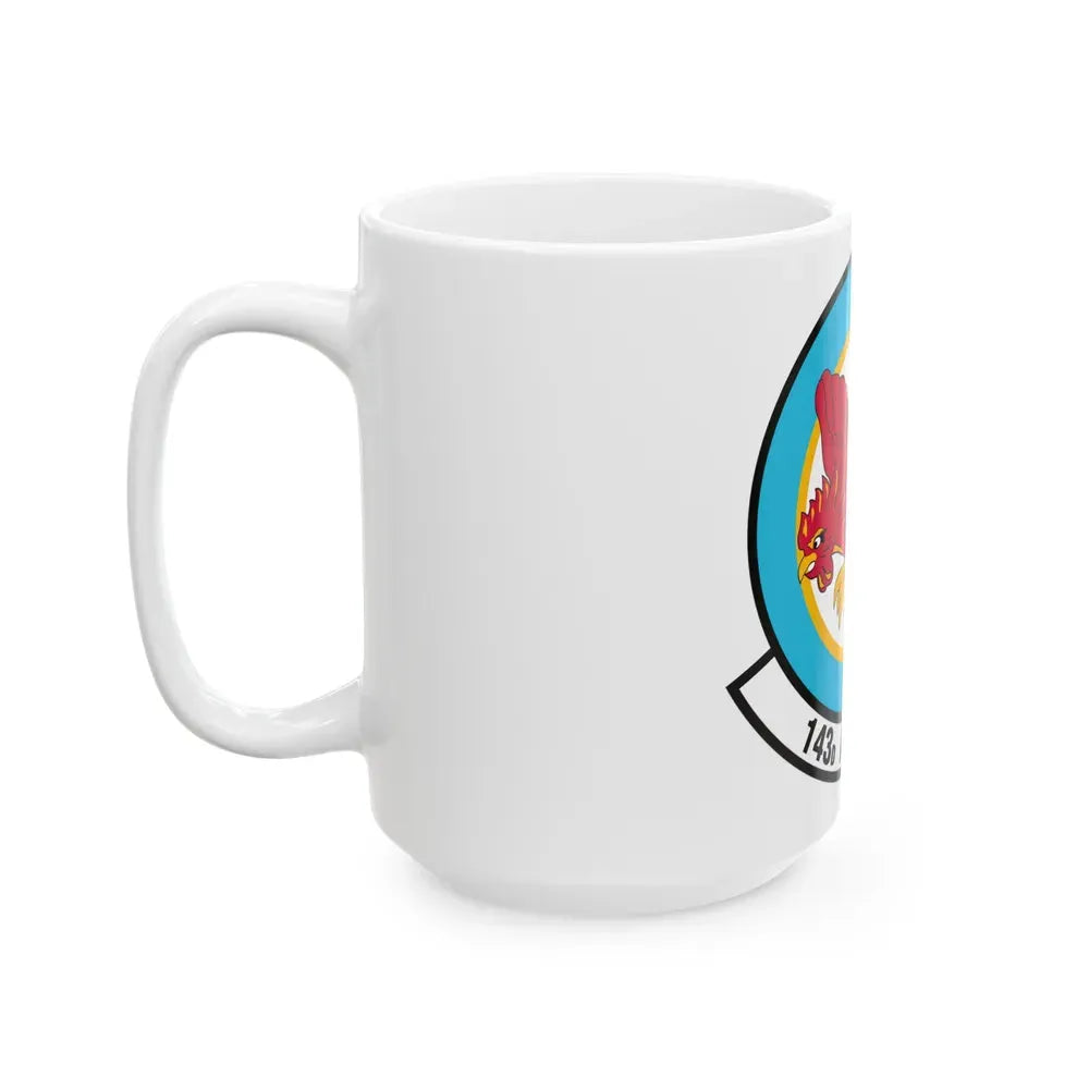 143 Airlift Squadron (U.S. Air Force) White Coffee Mug - Go Mug Yourself