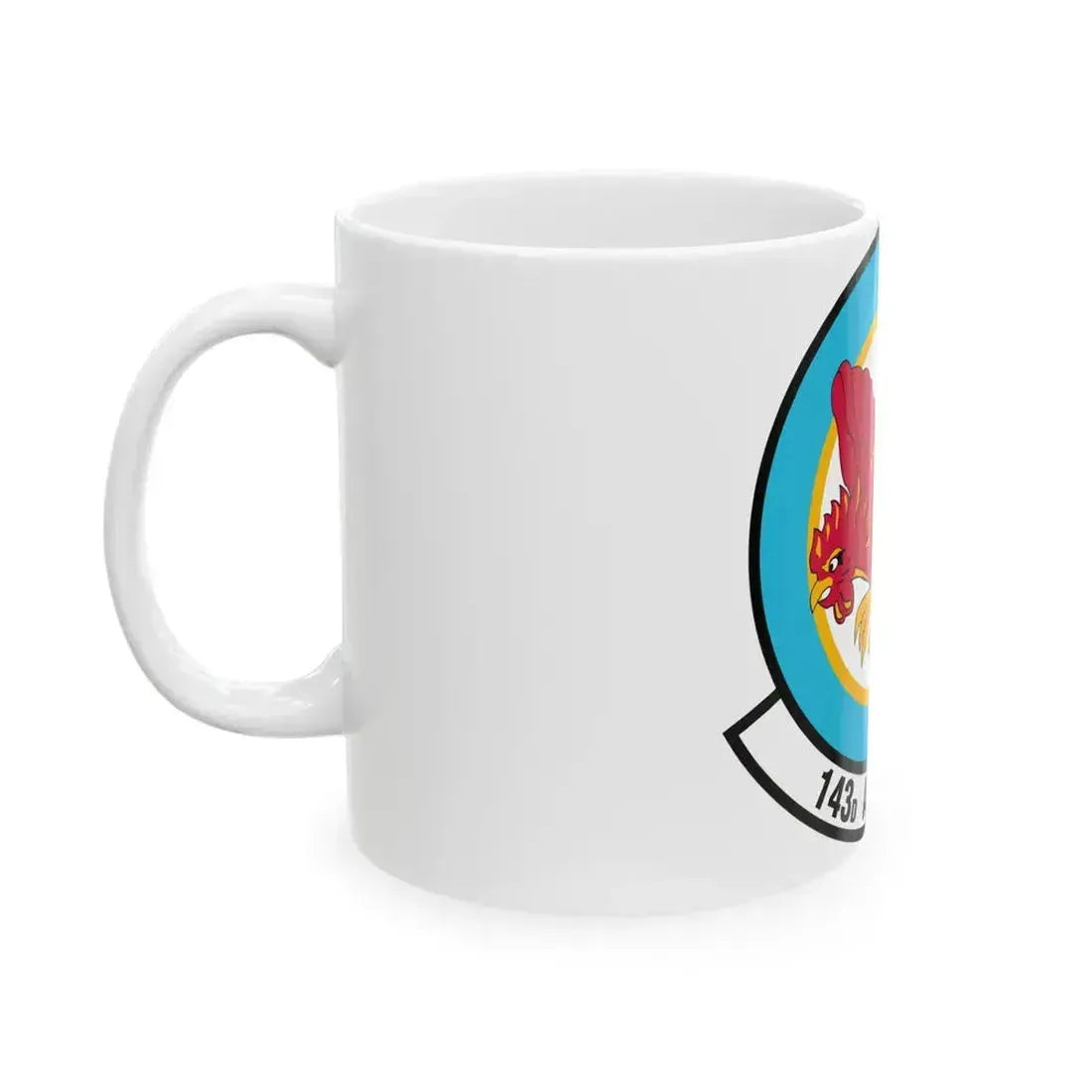 143 Airlift Squadron (U.S. Air Force) White Coffee Mug - Go Mug Yourself