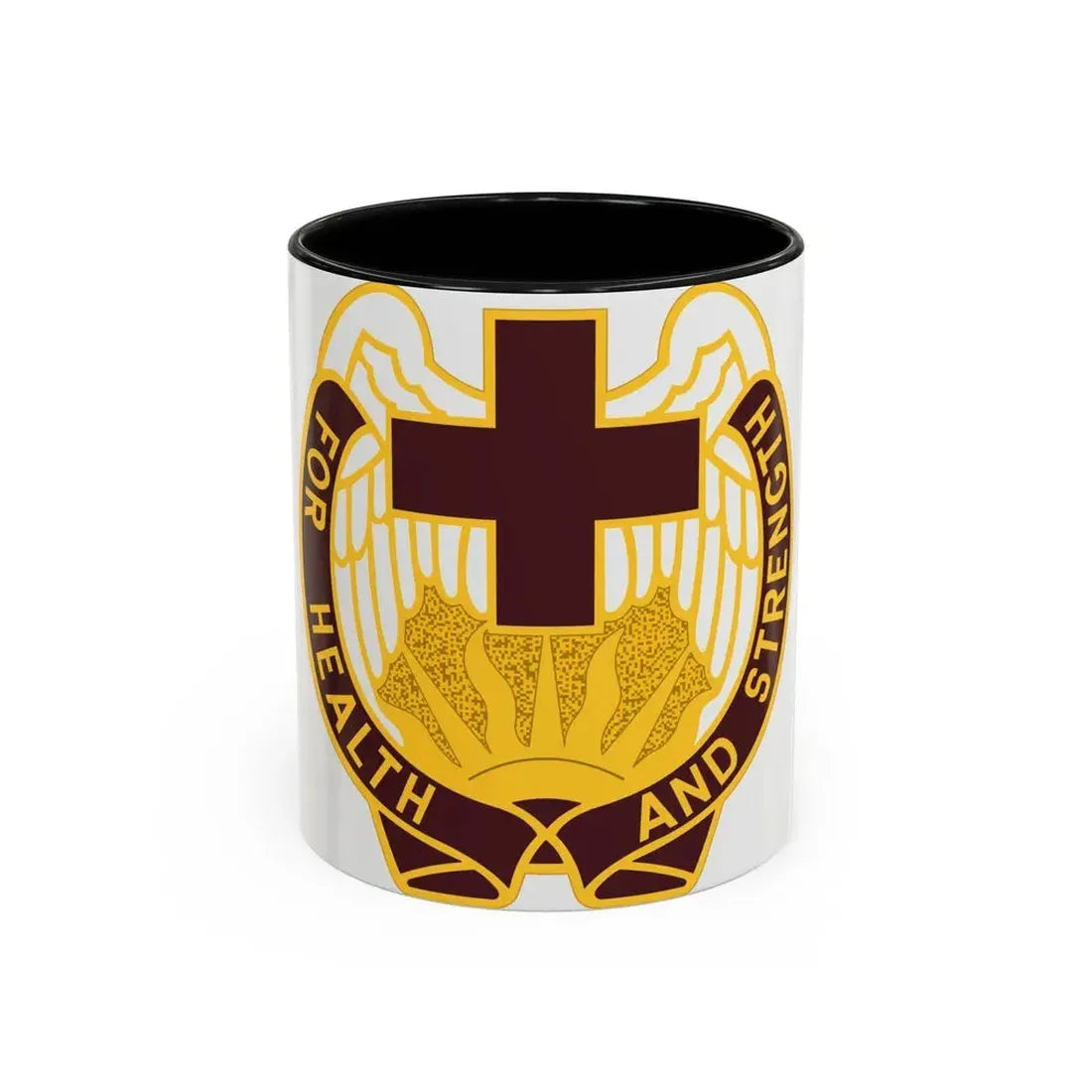 143 Evacuation Hospital (U.S. Army) Accent Coffee Mug 11oz Black - Go Mug Yourself