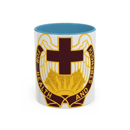 143 Evacuation Hospital (U.S. Army) Accent Coffee Mug 11oz Light Blue - Go Mug Yourself