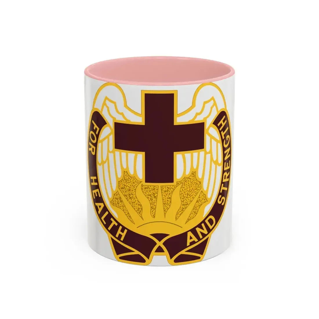 143 Evacuation Hospital (U.S. Army) Accent Coffee Mug 11oz Pink - Go Mug Yourself