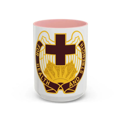 143 Evacuation Hospital (U.S. Army) Accent Coffee Mug 15oz Pink - Go Mug Yourself