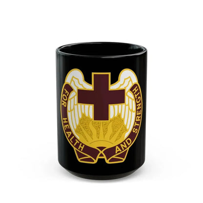 143 Evacuation Hospital (U.S. Army) Black Coffee Mug - Go Mug Yourself