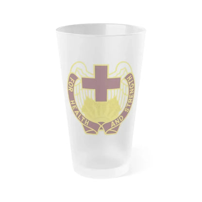 143 Evacuation Hospital (U.S. Army) Frosted Pint Glass 16oz Default Title - Go Mug Yourself