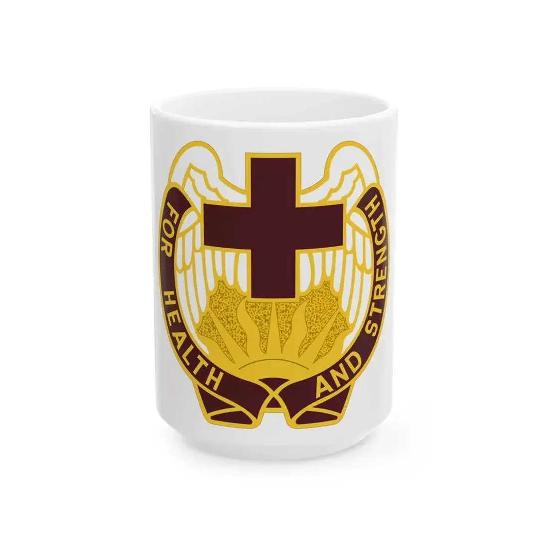 143 Evacuation Hospital (U.S. Army) White Coffee Mug 15oz - Go Mug Yourself