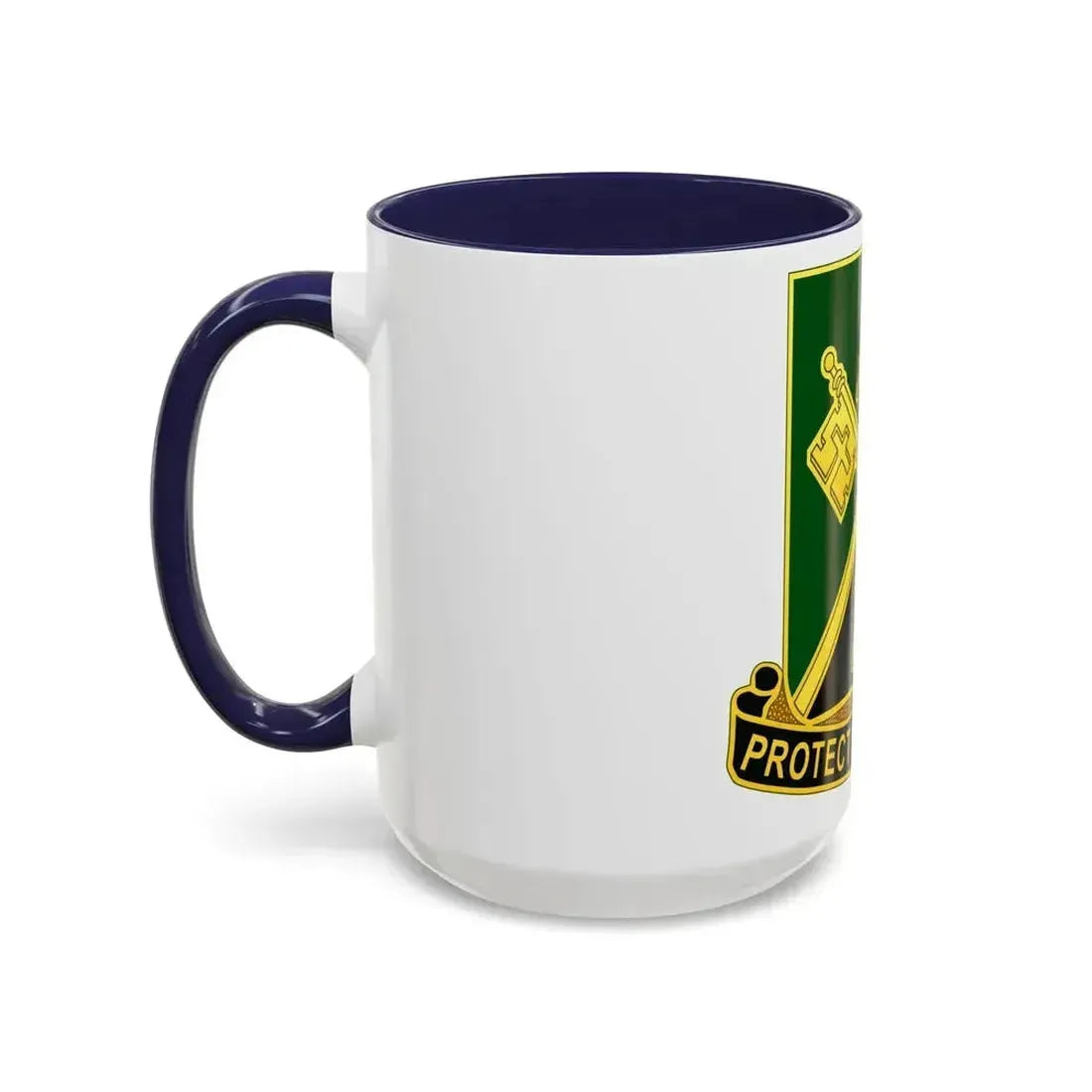 143 Military Police Battalion CAANG (U.S. Army) Accent Coffee Mug - Go Mug Yourself