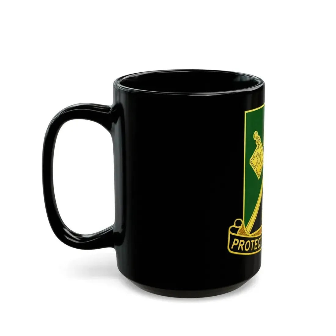143 Military Police Battalion CAANG (U.S. Army) Black Coffee Mug - Go Mug Yourself