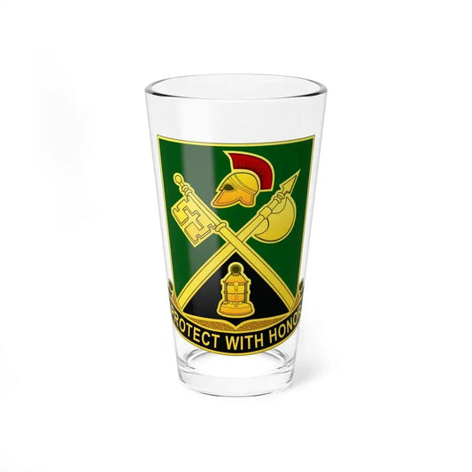 143 Military Police Battalion CAANG (U.S. Army) Pint Glass 16oz 16oz - Go Mug Yourself