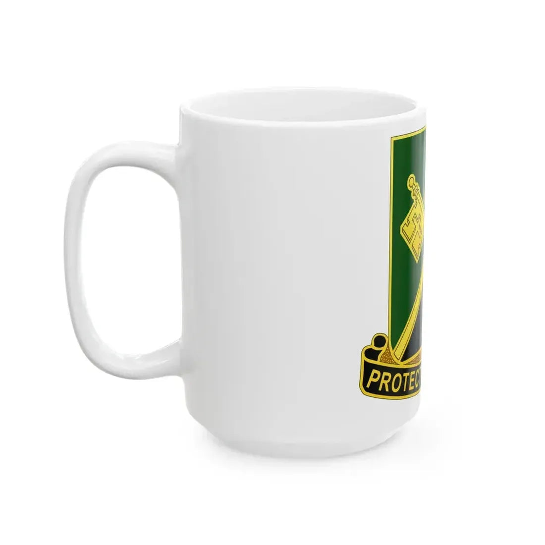 143 Military Police Battalion CAANG (U.S. Army) White Coffee Mug - Go Mug Yourself