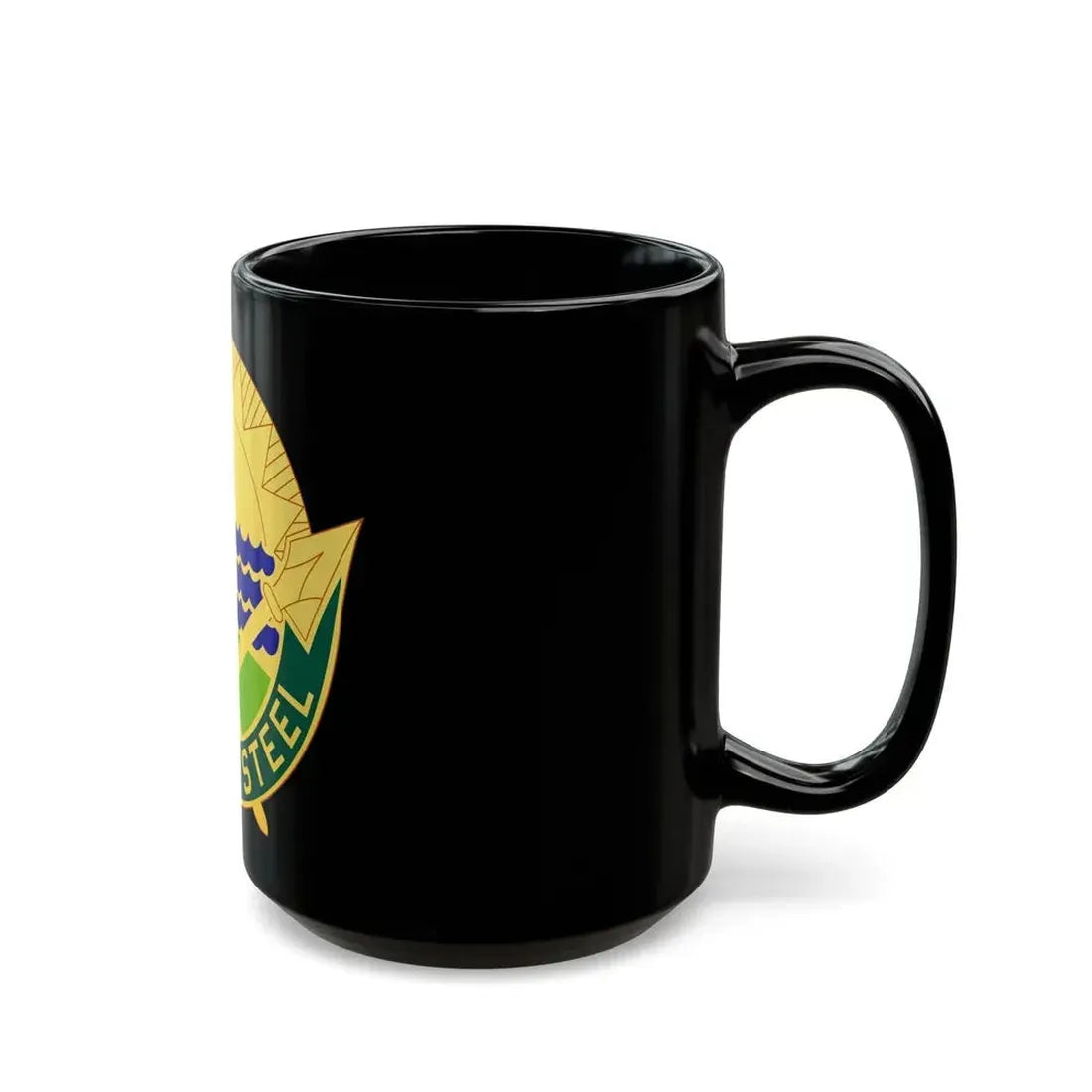 143 Military Police Battalion (U.S. Army) Black Coffee Mug - Go Mug Yourself