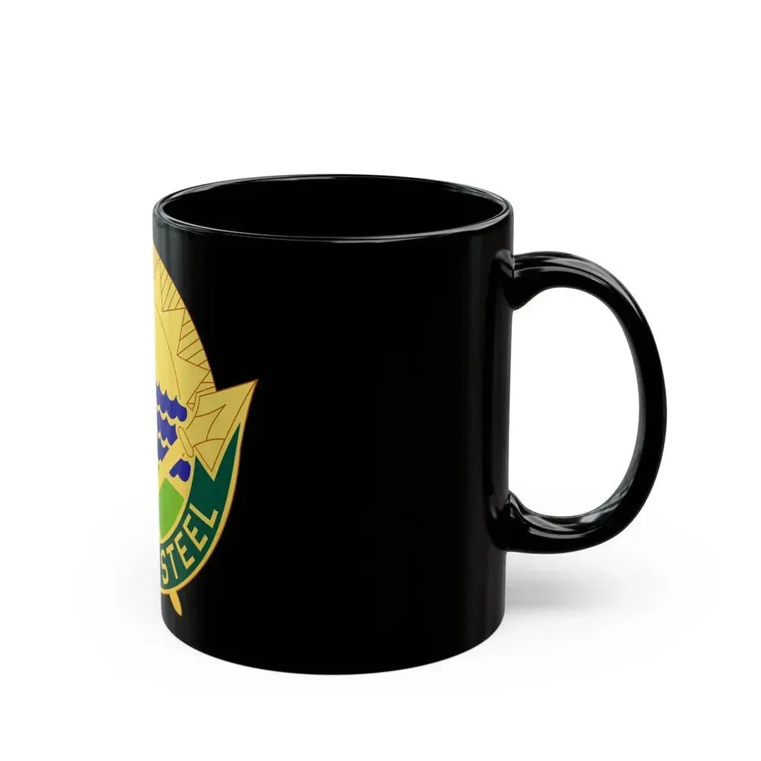 143 Military Police Battalion (U.S. Army) Black Coffee Mug - Go Mug Yourself