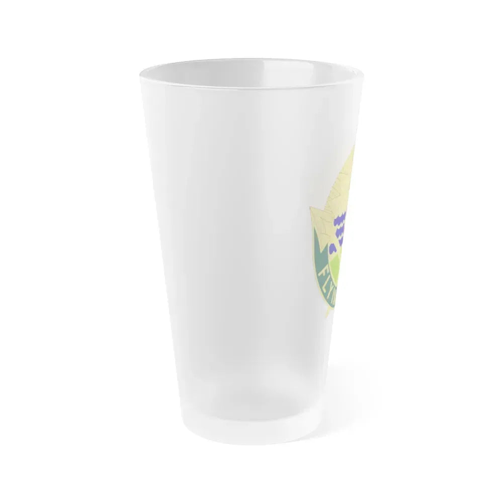 143 Military Police Battalion (U.S. Army) Frosted Pint Glass 16oz - Go Mug Yourself