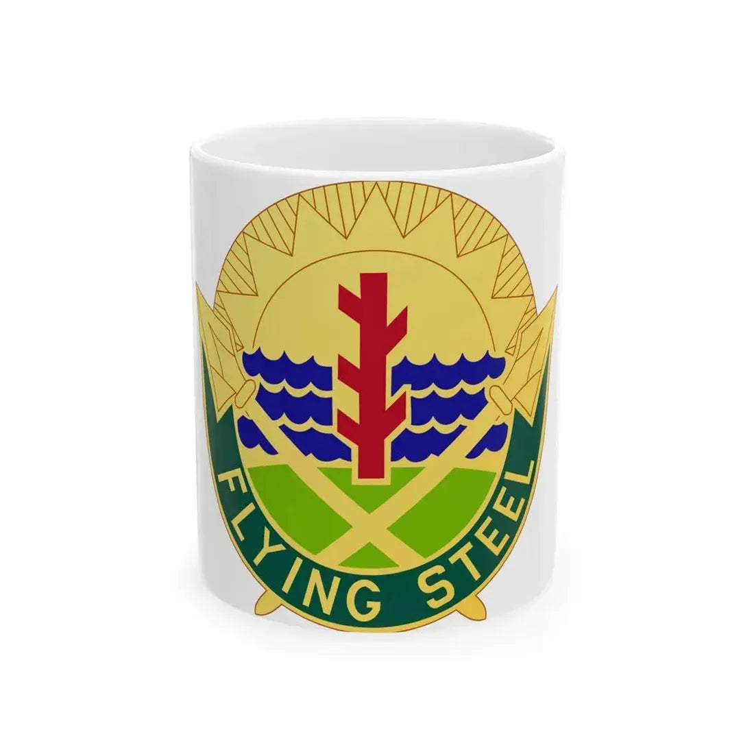 143 Military Police Battalion (U.S. Army) White Coffee Mug 11oz - Go Mug Yourself