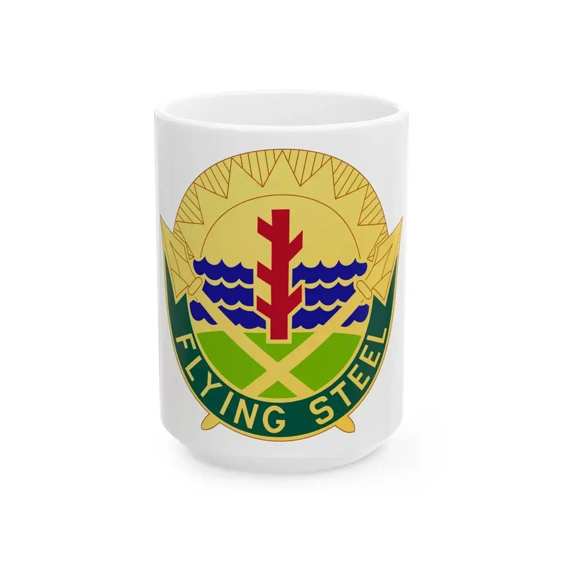 143 Military Police Battalion (U.S. Army) White Coffee Mug 15oz - Go Mug Yourself