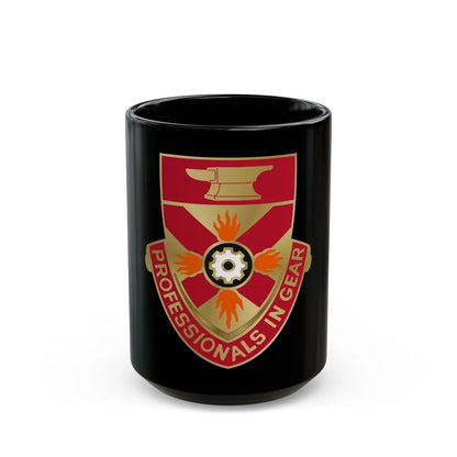 143 Ordnance Battalion (U.S. Army) Black Coffee Mug-15oz-Go Mug Yourself