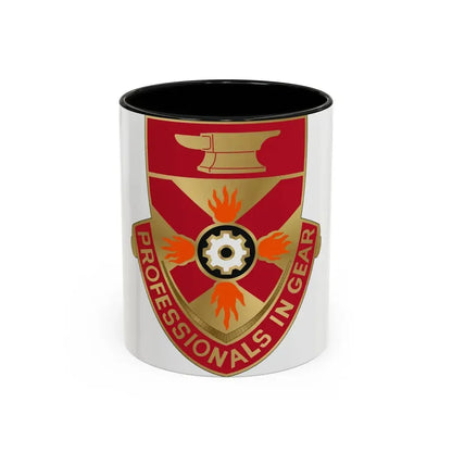 143 Ordnance Battalion (U.S. Army) Accent Coffee Mug 11oz Black - Go Mug Yourself