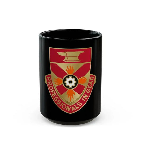 143 Ordnance Battalion (U.S. Army) Black Coffee Mug 15oz - Go Mug Yourself