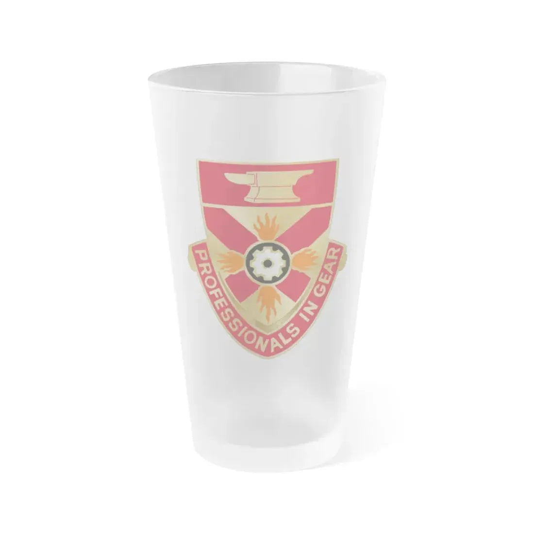 143 Ordnance Battalion (U.S. Army) Frosted Pint Glass 16oz Default Title - Go Mug Yourself