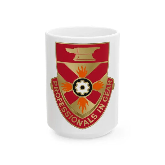 143 Ordnance Battalion (U.S. Army) White Coffee Mug 15oz - Go Mug Yourself