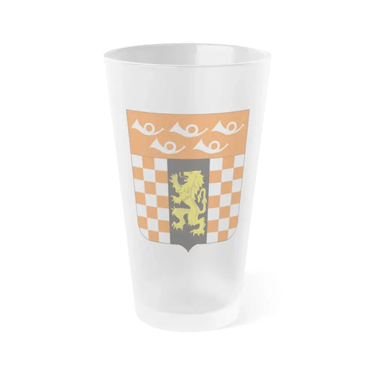 143 Signal Battalion 2 (U.S. Army) Frosted Pint Glass 16oz Default Title - Go Mug Yourself